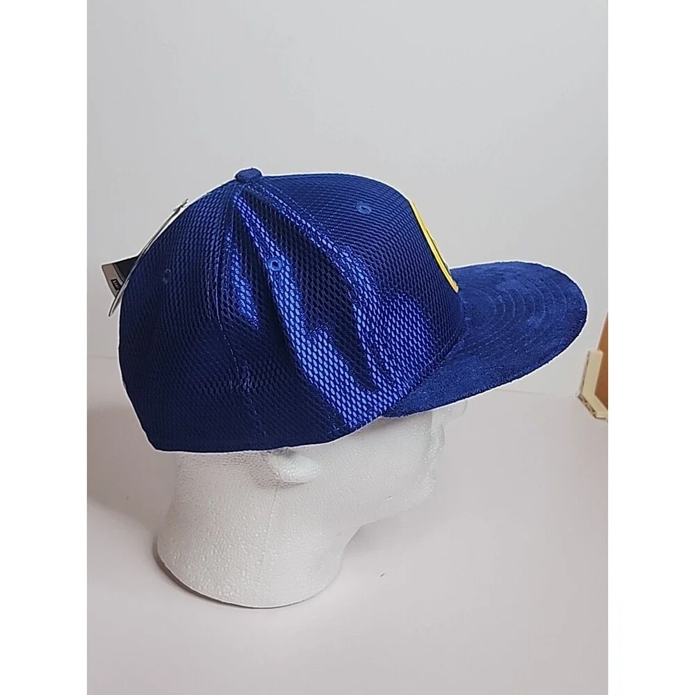 Golden State Warriors New Era 59Fifty Blue Hat Cap NBA GSW Size 7 1/2 NWT